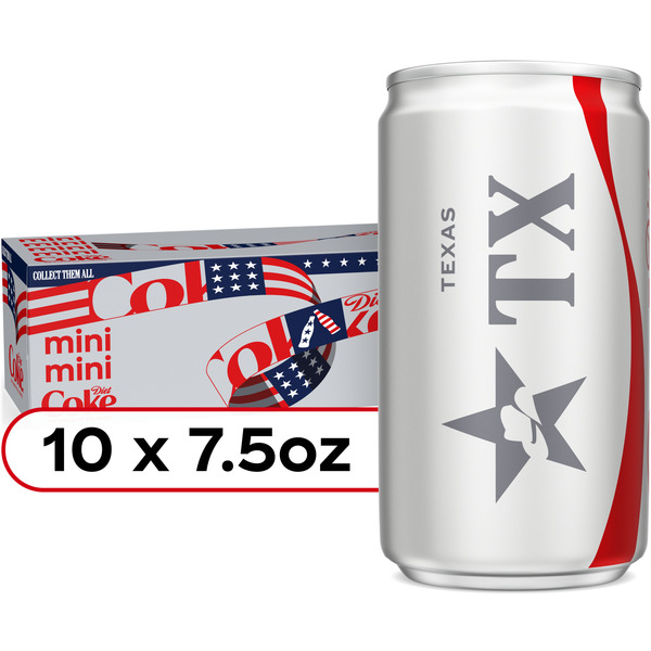 Diet Coke Soda Mini Cans