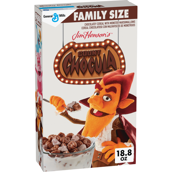 General Mills Count Chocula Family Size Halloween Cereal Same-Day
