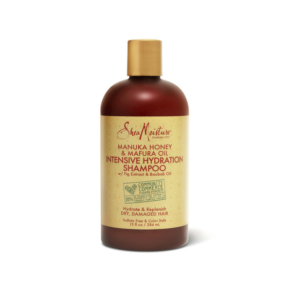 SheaMoisture Intensive Hydration Shampoo Manuka Honey And Mafura Oil - 13 fl oz