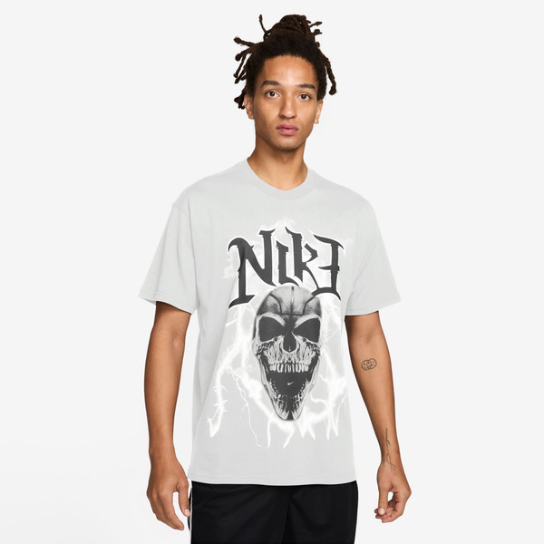 Nike Men's Max90 Skull Graphic T-Shirt, M - Off White