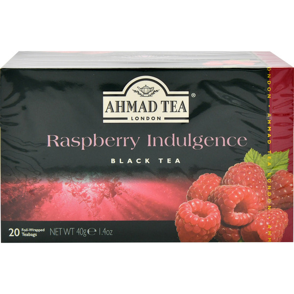 Ahmad Tea Raspberry Indulgence Black Tea Bags