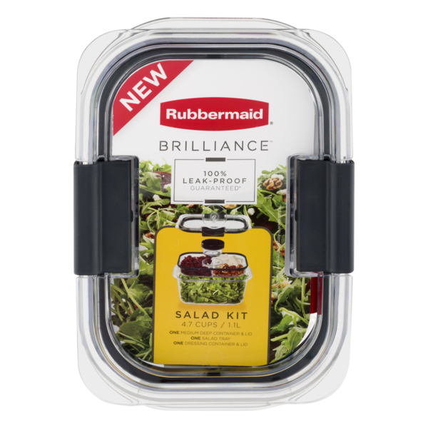 Rubbermaid Brilliance Salad Kit