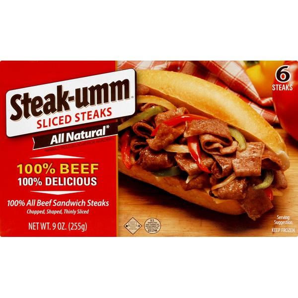 Steakumm Steak, Sliced (9 oz) from Andronico's Community Markets