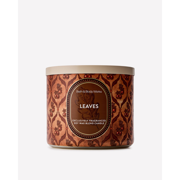Leaves 3-Wick Candle