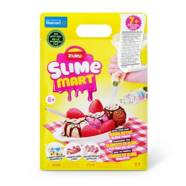 Walmart ZURU Slime Mart Small Bag Compound Slime Toy Same-Day Delivery ...