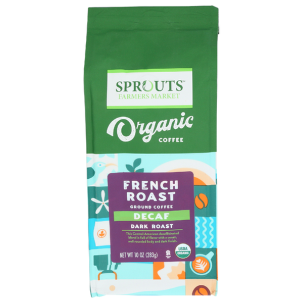Sprouts Organic French Roast Decaf Ground Coffee