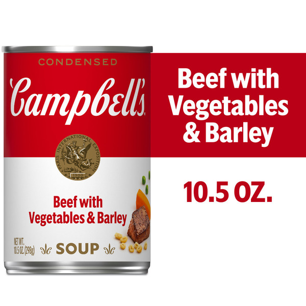 Campbell's Beef With Vegetables and Barley Soup