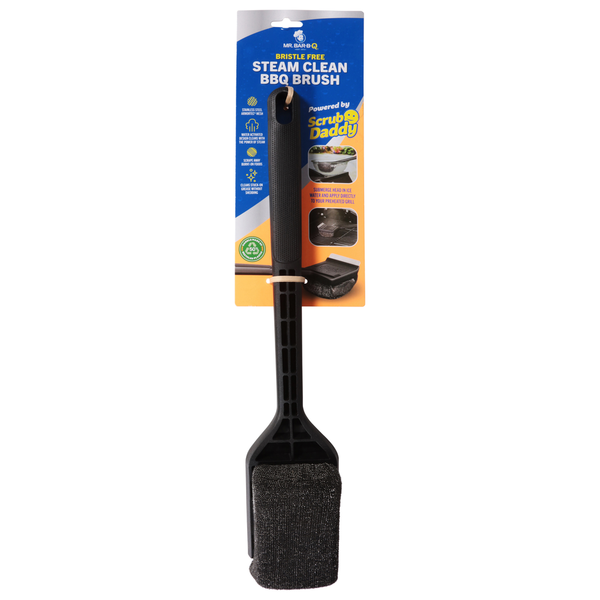 Mr. Bar-B-Q BBQ Brush, Steam Clean, Bristle Free Same-Day Delivery