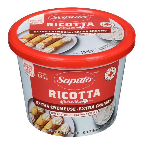 Saputo Ricotta Fiorella Cheese Same-Day Delivery | Adonis