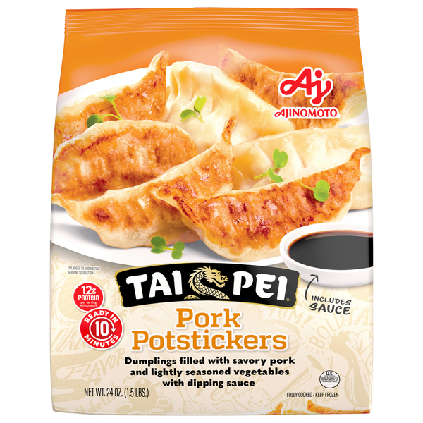 Ajinomoto Tai Pei Potstickers, Pork Same-Day Delivery or Pickup