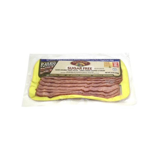 Wellshire Farms Sugar Free Paleo S0 Turkey Bacon from Whole Foods