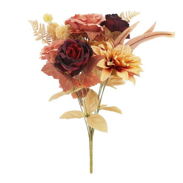Ashland Pink Dahlia & Rose Mix Bush