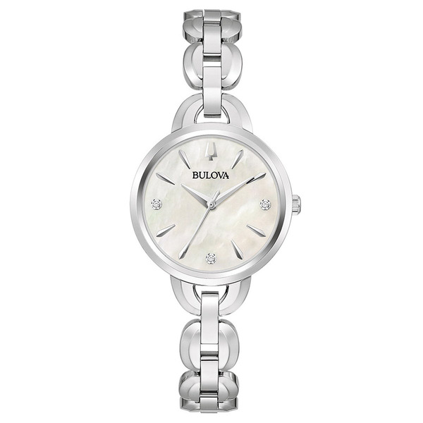 Bulova Classic White Dial Women's Watch