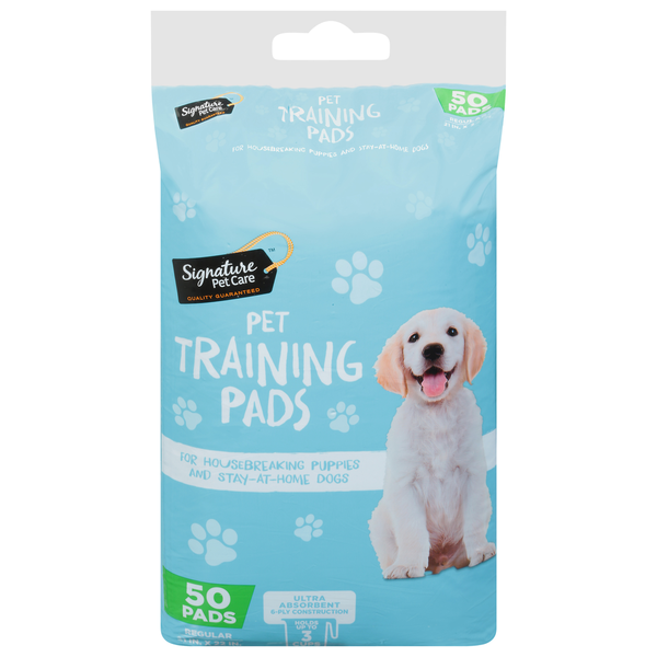 Signature Pet 6-Ply Regular Ultra Absorbent Pet Training Pads