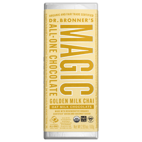 Dr. Bronner's Oat Milk Chocolate Golden Milk Chai
