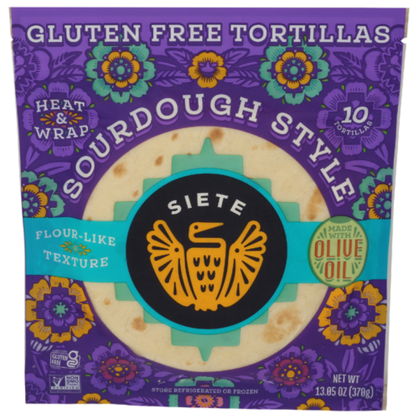 Siete Sourdough Style Tortillas 10 Pack
