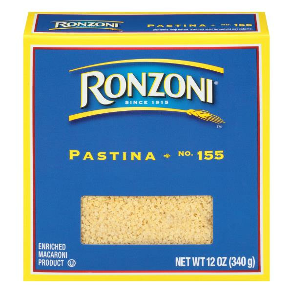 Ronzoni Pastina Non-GMO Tiny Star Pasta for Soups and Sauces Same-Day ...