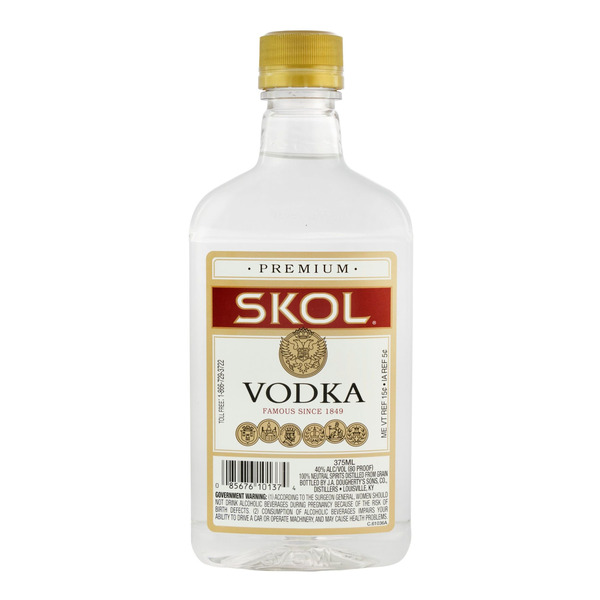 Skol Vodka 375ml 80 Proof Same-Day Delivery | Publix Liquors