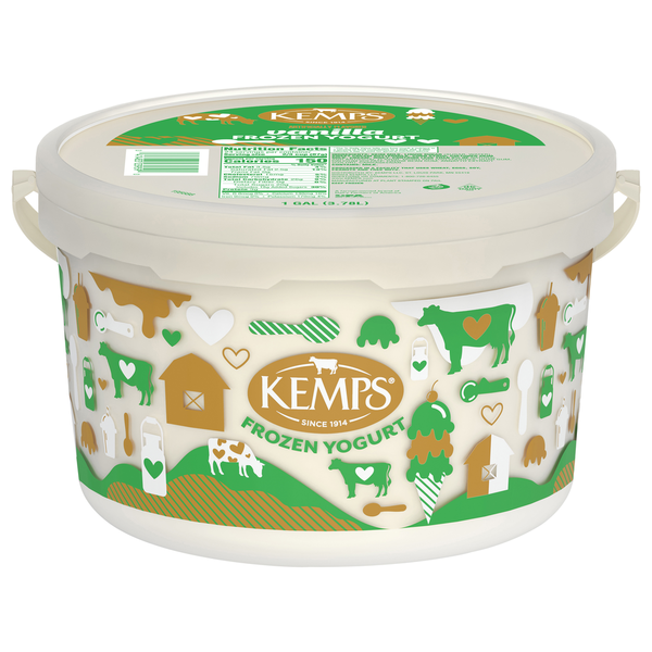 Kemps Vanilla Frozen Yogurt Same-Day Delivery or Pickup | Jerry's