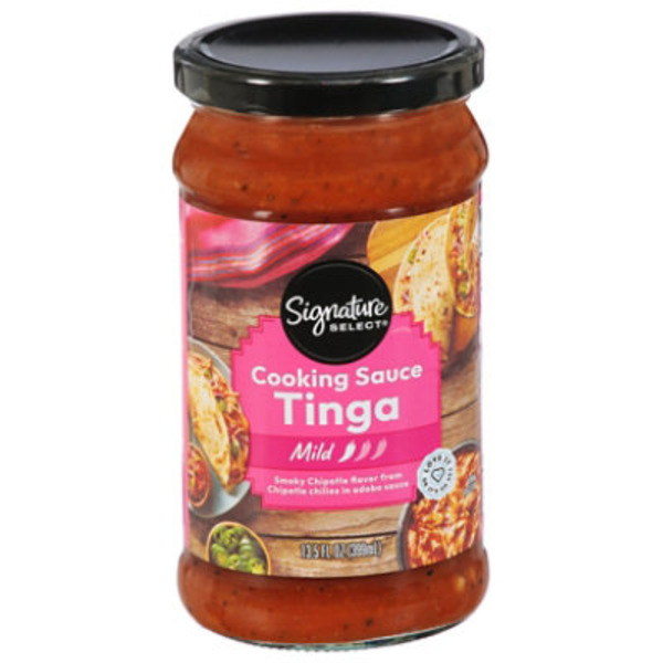 Signature SELECT Cooking Sauce, Mild, Tinga