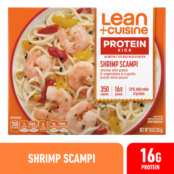 Lean Cuisine Protein Kick Shrimp Scampi Same-Day Delivery | Super