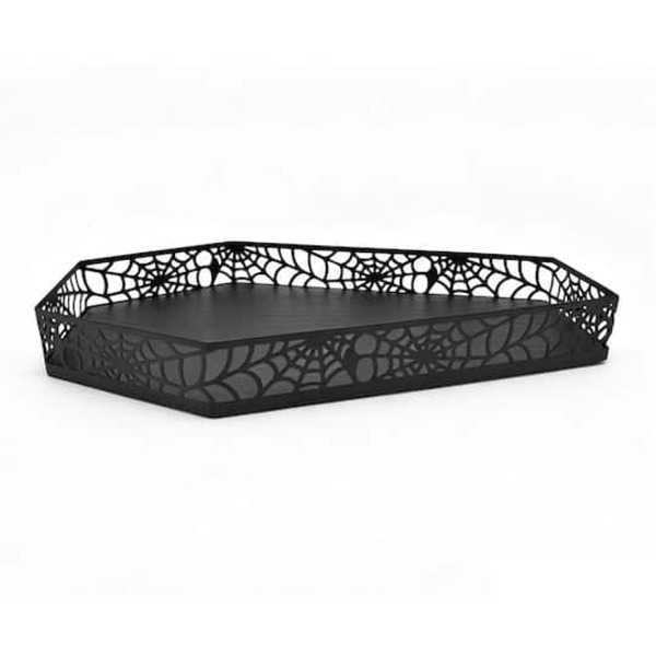 Ashland Spiderweb Coffin Tray - Black