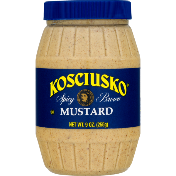 Kosciusko Spicy Brown Mustard (9 oz) Instacart