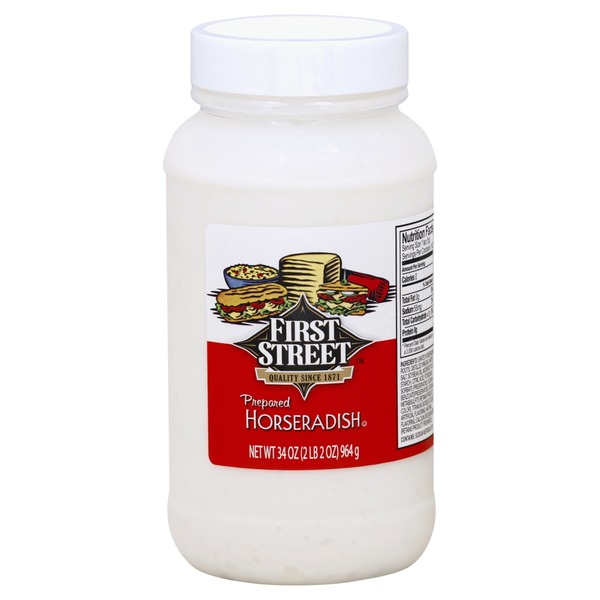 First Street Horseradish, Prepared