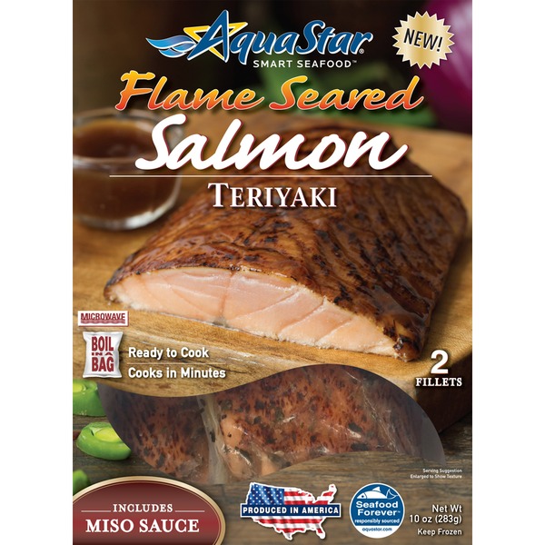 Aqua Star Flame Seared Teriyaki Salmon (10 oz) from Kroger Instacart