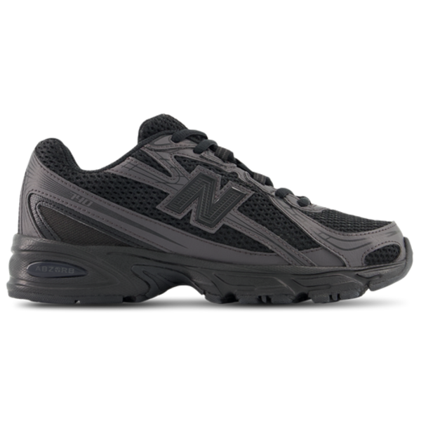 New Balance Boys' 740 Grade School Running Shoes, Size 6.5 - Black/Black