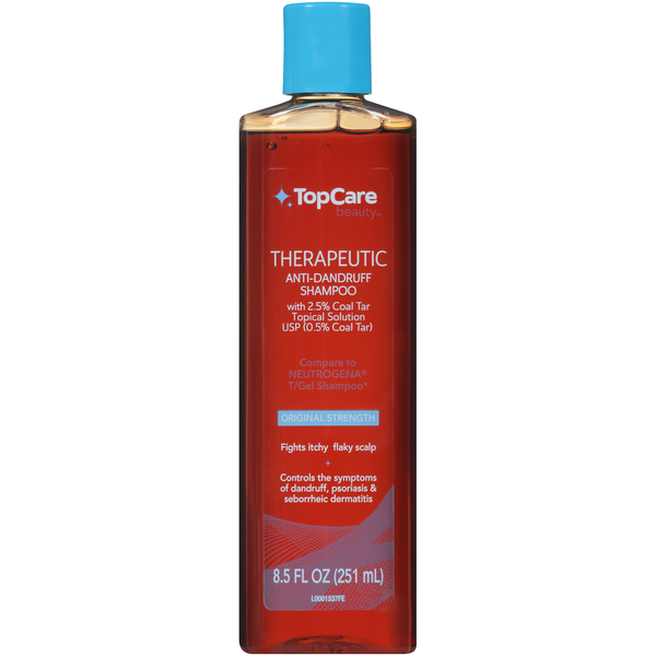 Top Care Therapeutic Coal Tar AntiDandruff Shampoo 2.5 Topical