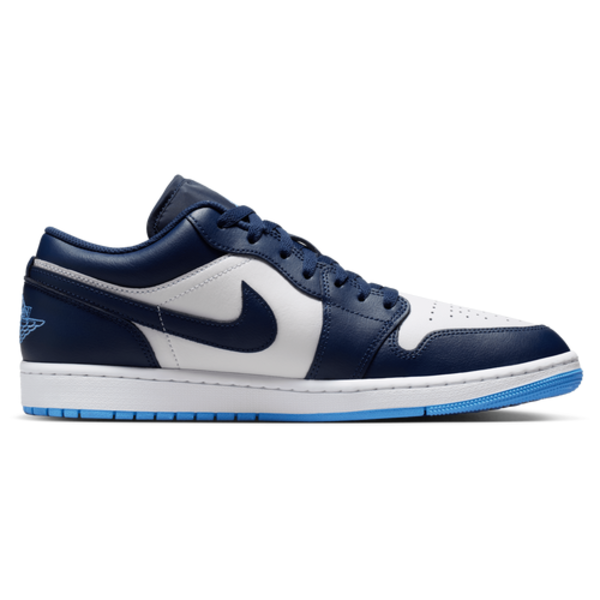 Jordan Air 1 Low Shoes, Size 12 - Midnight Navy/University Blue/White