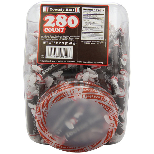 Tootsie Roll Jar - 280 Ct