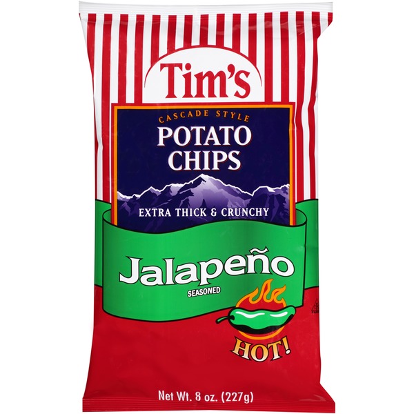 Tim's Jalapeño Seasoned Potato Chips (8 oz) from Safeway Instacart