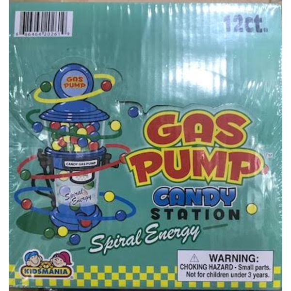 Kidsmania - Gas Pump Candy Station - 12 Pk