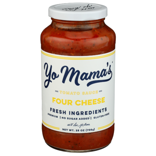 Yo Mama's Foods Four Cheese Pasta Sauce