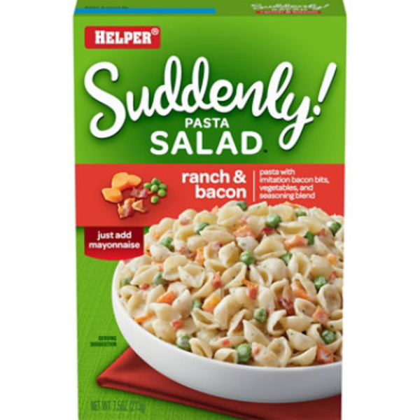 Betty Crocker Pasta Salad, Ranch & Bacon