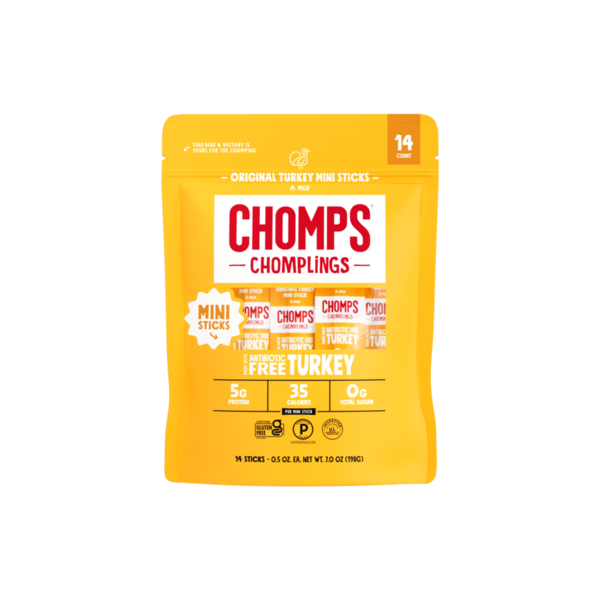 Chomps Mini Original Turkey Chomplings 14 Pack