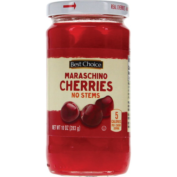 Best Choice MARASCHINO CHERRIES Same-Day Delivery or Pickup