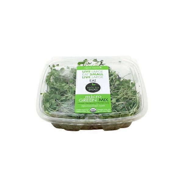 Micro Salad Organic Micro Greens Mix (2.5 oz container) Instacart