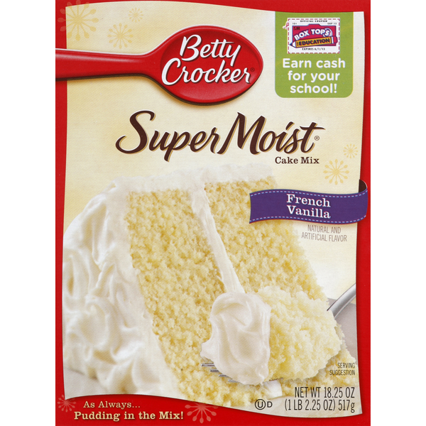 Betty Crocker Cake Mix, French Vanilla