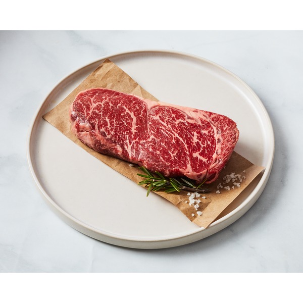 Am Boneless Kobe Beef Ribeye Steak (per lb) Instacart