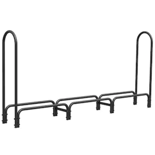 Master Forge Black Steel Shelf