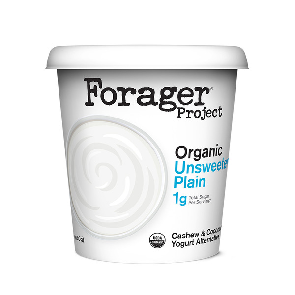 Forager Project Organic Cashew & Coconut Milk Yogurt, Unsweetened Plain