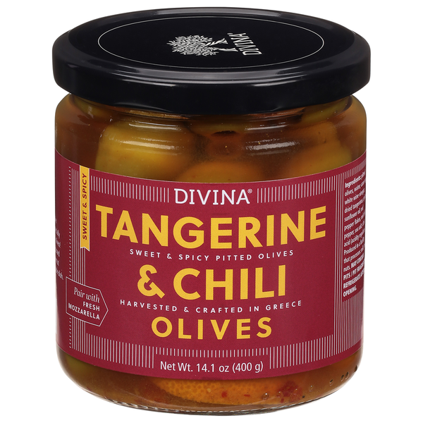 Divina Olives, Tangerine & Chili, Sweet & Spicy Same-Day Delivery