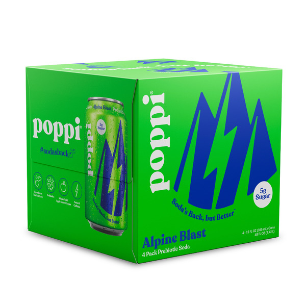 Poppi Prebiotic Soda, Alpine Blast Same-Day Delivery or Pickup