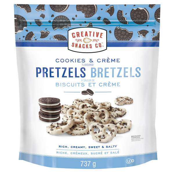 Creative Snacks Co. Cookies & Creme Pretzels