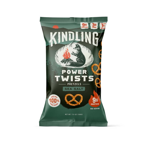 Kindling Sea Salt Protein Pretzels