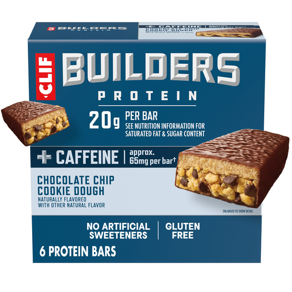 CLIF Builders Chocolate Chip Cookie Dough Flavor Plant Based