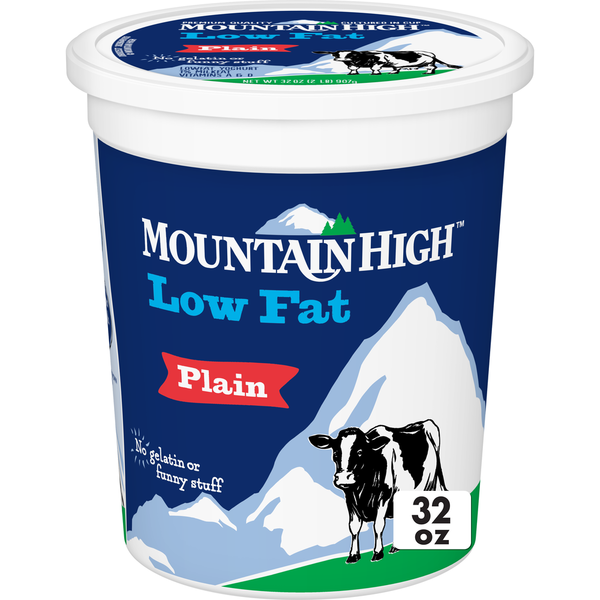 Mountain High Yoghurt Low Fat Plain Yogurt